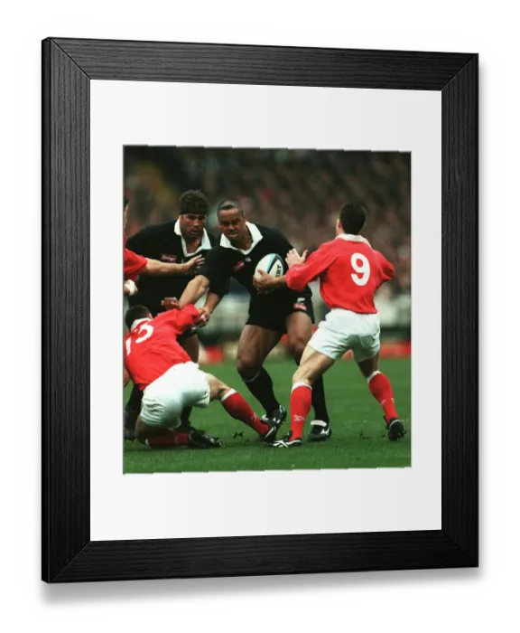 Framed Print : Jonah Lomu, Bateman & Howley Framed Print : Jonah Lomu, Bateman & Howley