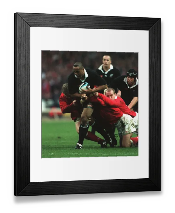 Framed Print : Jonah Lomu, Jenkins & Thomas Framed Print : Jonah Lomu, Jenkins & Thomas