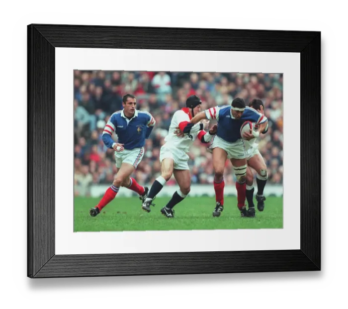 Framed Print : Benazzi, Underwood & Carling Framed Print : Benazzi, Underwood & Carling