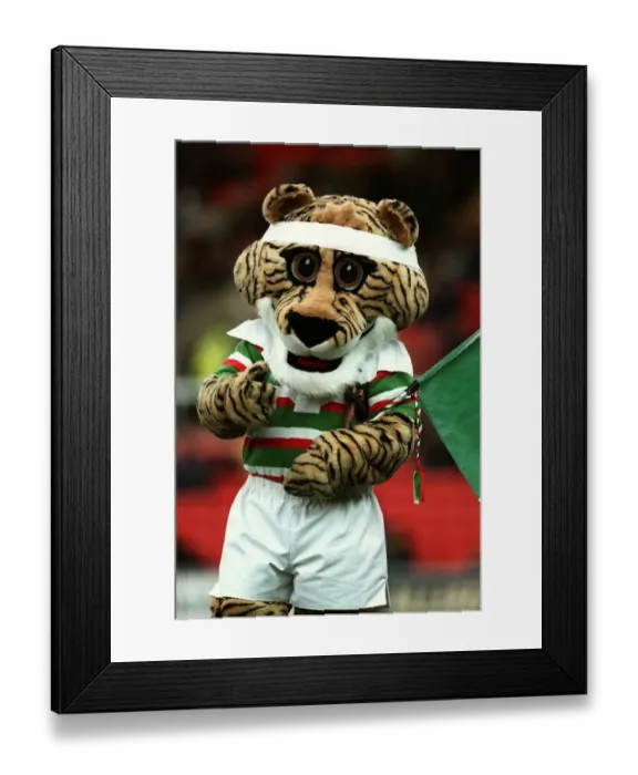 Framed Print : Club Mascot