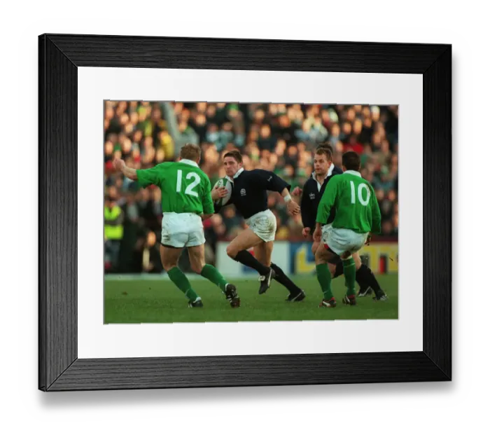 Framed Print : Alan Tait In Action Framed Print : Alan Tait In Action