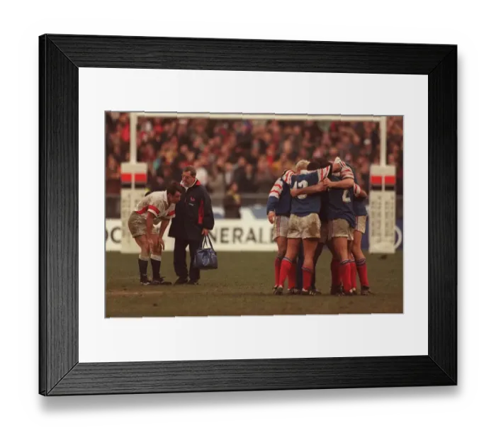 Framed Print : Sad Healy & Celebrating French Framed Print : Sad Healy & Celebrating French