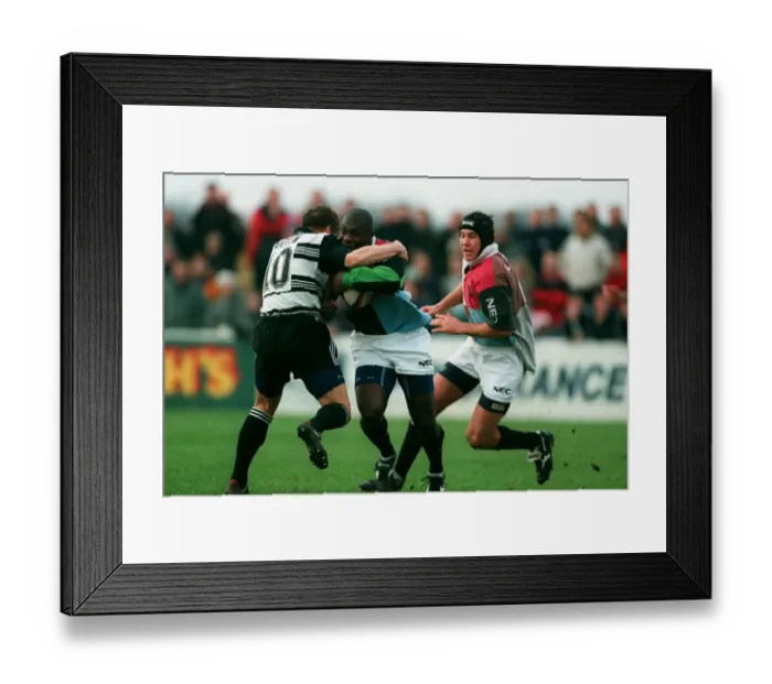 Framed Print : Peter Mensah & Rob Andrew Framed Print : Peter Mensah & Rob Andrew
