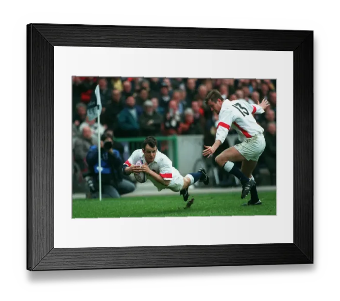 Framed Print : Healey Scores Try Framed Print : Healey Scores Try