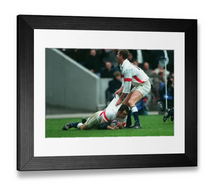 Framed Print : Healey Scores Try Framed Print : Healey Scores Try