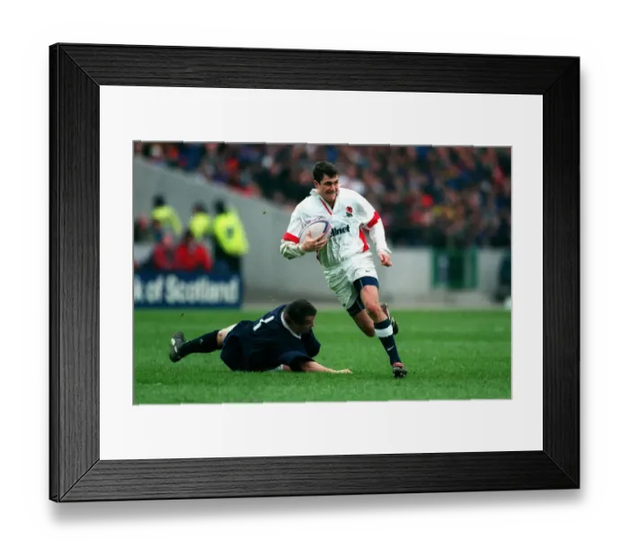 Framed Print : Grayson Breaks To Score Framed Print : Grayson Breaks To Score