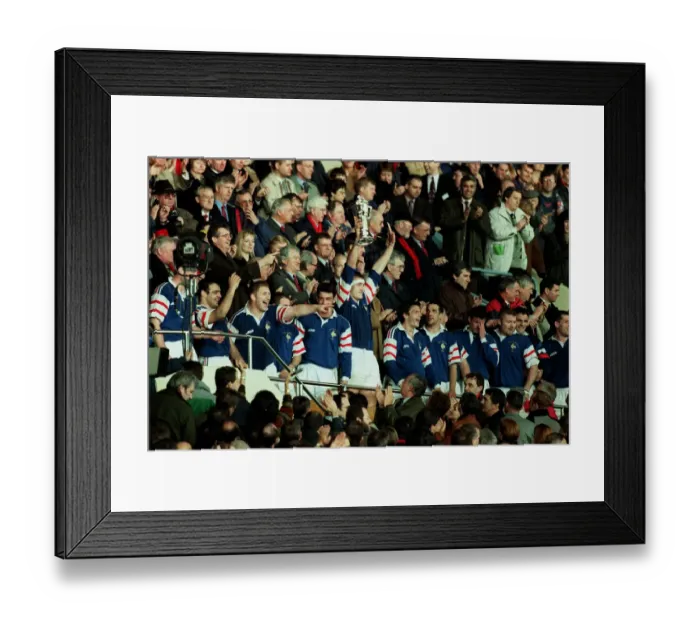 Framed Print : France Win 5 Nations Champs Framed Print : France Win 5 Nations Champs