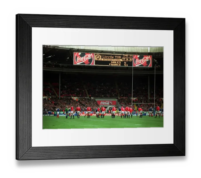 Framed Print : Final Scoreboard