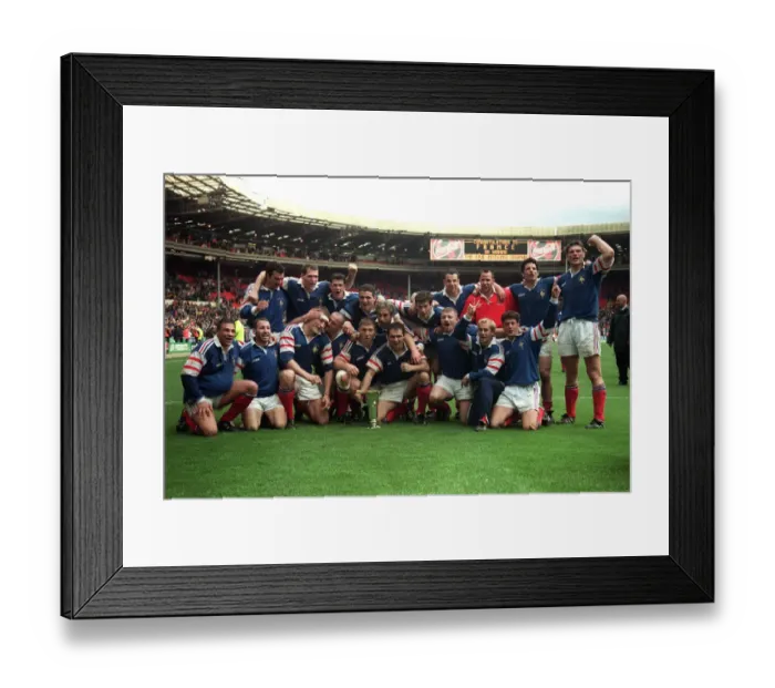 Framed Print : France Team Celebrate Framed Print : France Team Celebrate