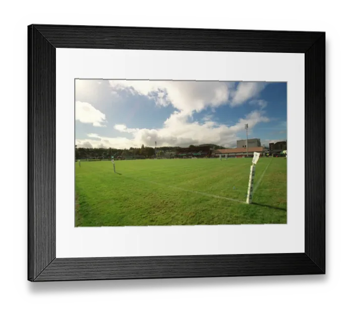 Framed Print : Galashiels Ru Stadium Framed Print : Galashiels Ru Stadium