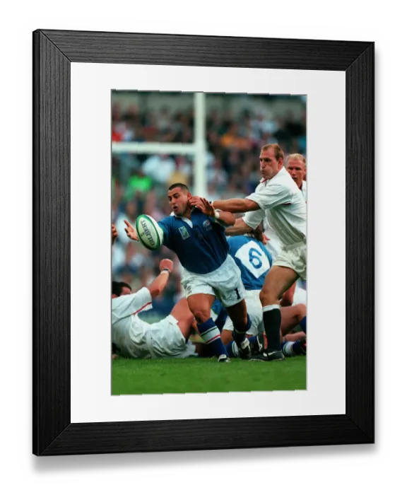 Framed Print : Lawrence Dallaglio, Pucciarielo Framed Print : Lawrence Dallaglio, Pucciarielo