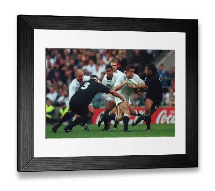 Framed Print : Dan Luger & Tana Umaga Framed Print : Dan Luger & Tana Umaga