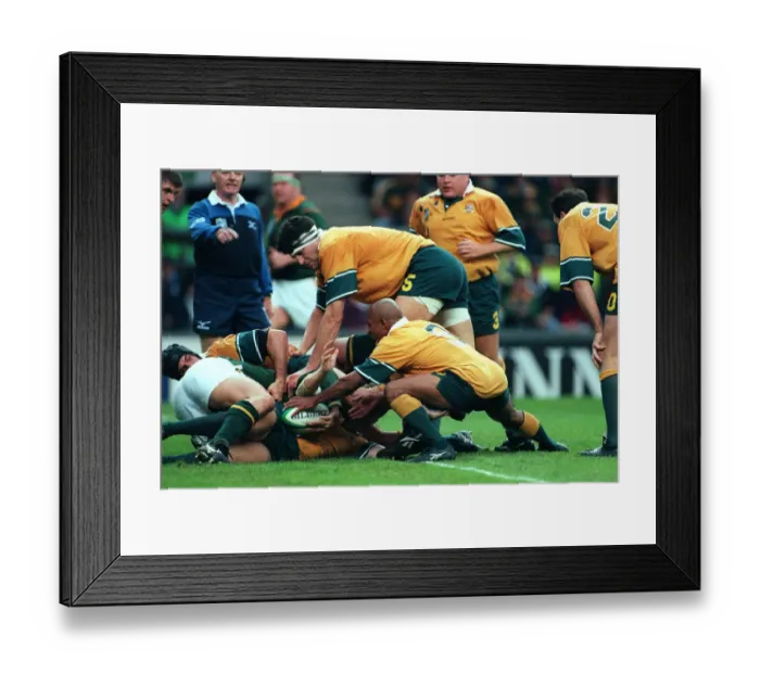Framed Print : George Gregan & John Eales