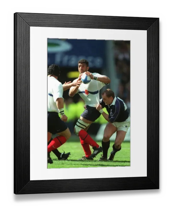 Framed Print : Emile Ntamack, Gregor Townsend Framed Print : Emile Ntamack, Gregor Townsend