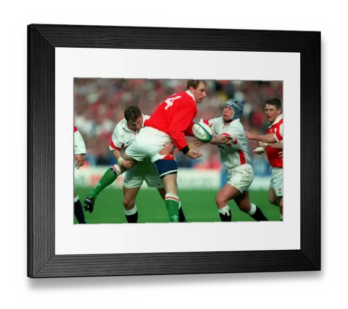 Framed Print : Gareth Thomas, Catt & Back Framed Print : Gareth Thomas, Catt & Back