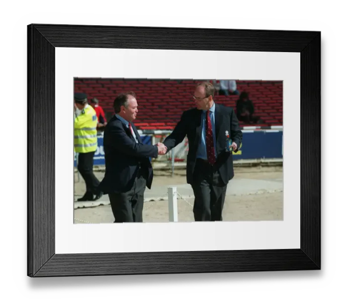Framed Print : Clive Woodward & Graham Henry Framed Print : Clive Woodward & Graham Henry