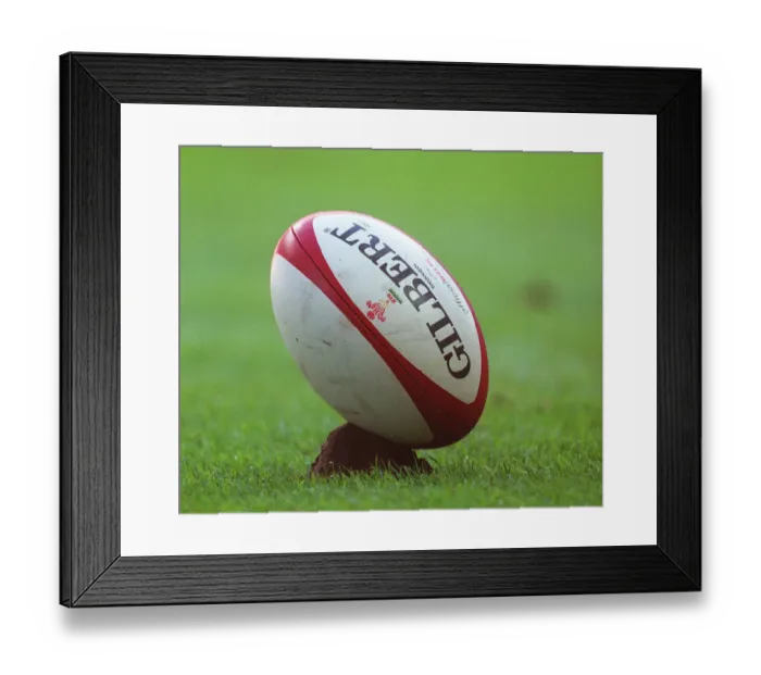 Framed Print : Gilbert Rugby Ball Framed Print : Gilbert Rugby Ball