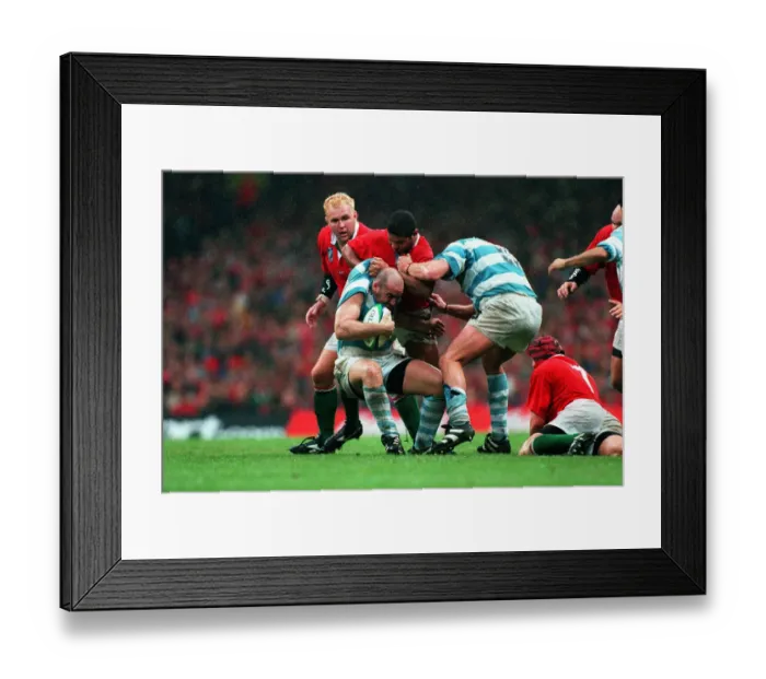 Framed Print : Colin Charvis & Ignacio Lobbe Framed Print : Colin Charvis & Ignacio Lobbe