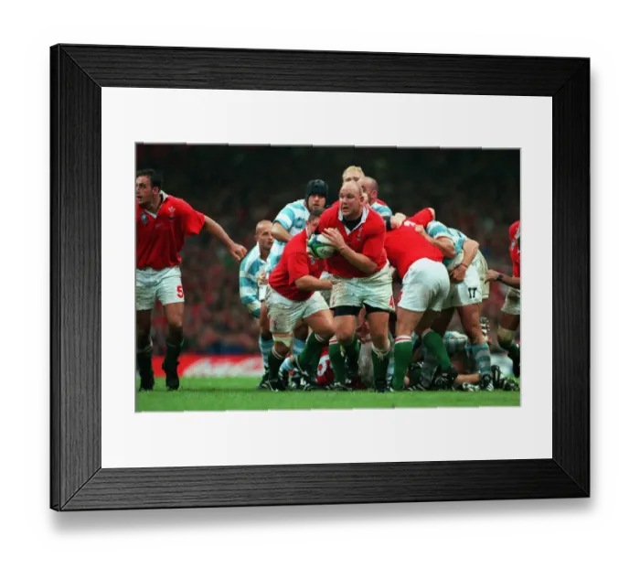 Framed Print : Craig Quinnell Breaks Away Framed Print : Craig Quinnell Breaks Away