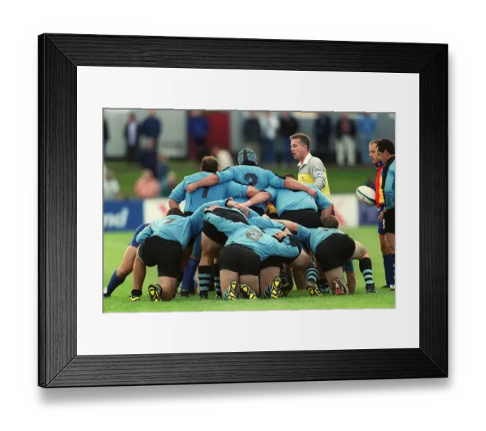 Framed Print : Uruguay Scrum Framed Print : Uruguay Scrum