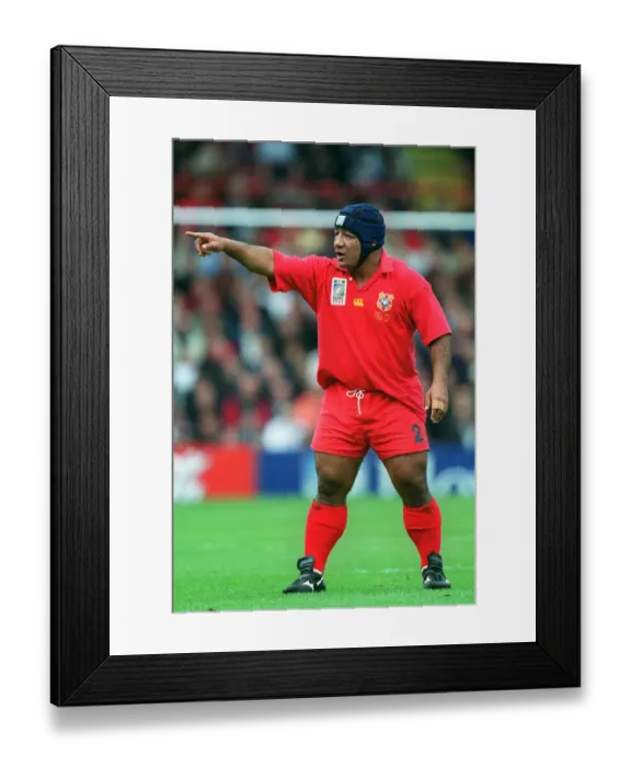 Framed Print : Fe Ao Vunipola Framed Print : Fe Ao Vunipola