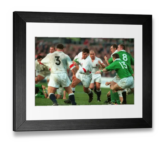 Framed Print : Jason Leonard & Kevin Maggs Framed Print : Jason Leonard & Kevin Maggs