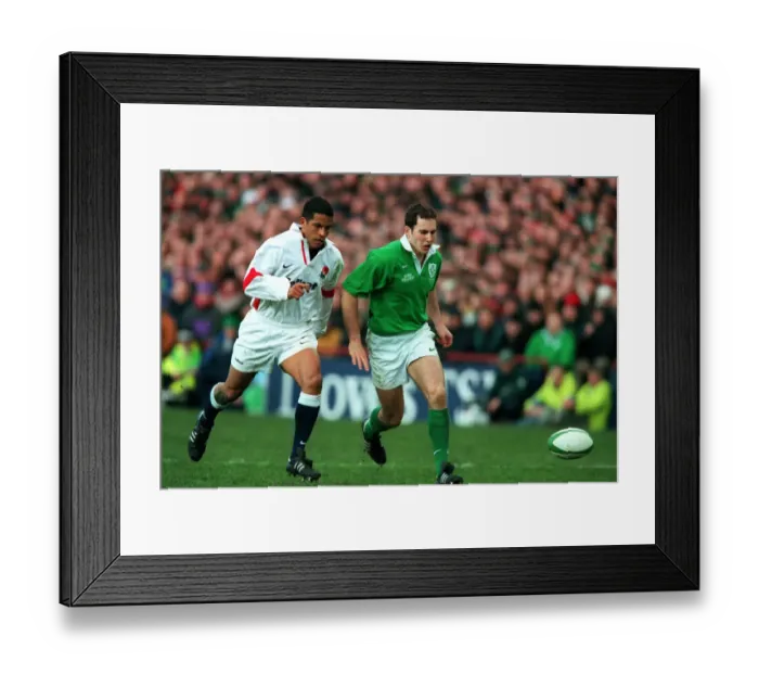 Framed Print : Jeremy Guscott, Girvan Dempsey