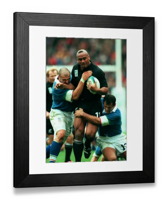 Framed Print : Jonah Lomu, Stoica & Saviozzi