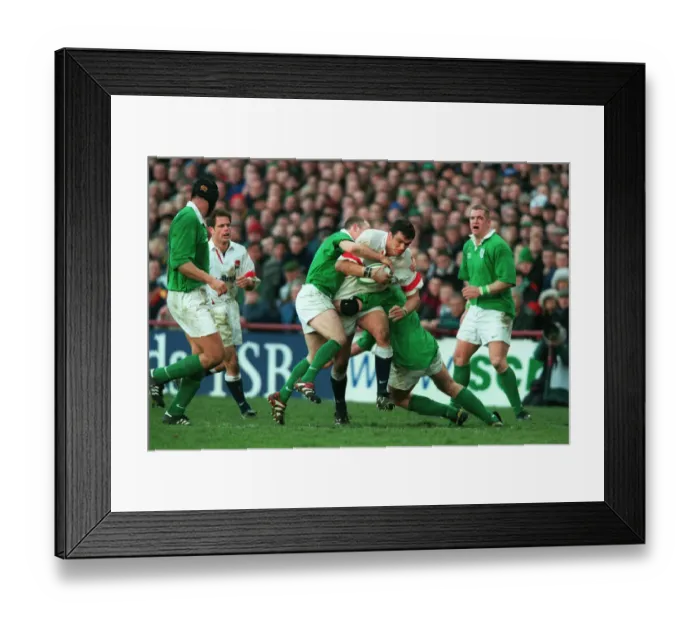 Framed Print : Martin Johnson, Mcguiness, Ward