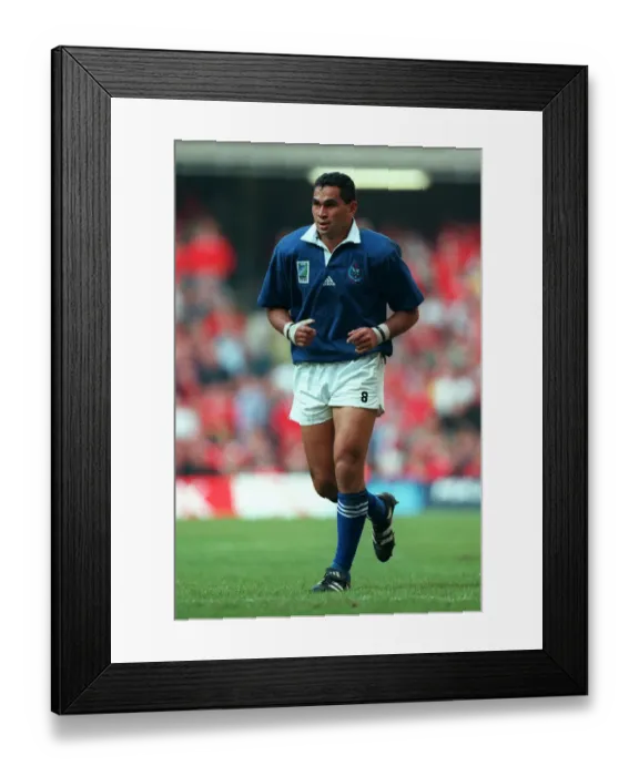 Framed Print : Pat Lam Samoa Rugby Union 14 October 1999 Date: 14 October 1999 Framed Print : Pat Lam Samoa Rugby Union 14 October 1999 Date: 14 October 1999