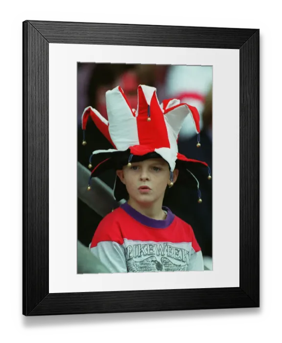 Framed Print : England Rugby Fan