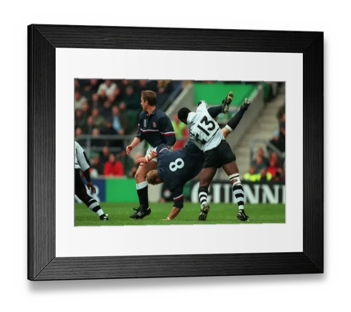 Framed Print : Viliame Satala & Dallaglio Framed Print : Viliame Satala & Dallaglio