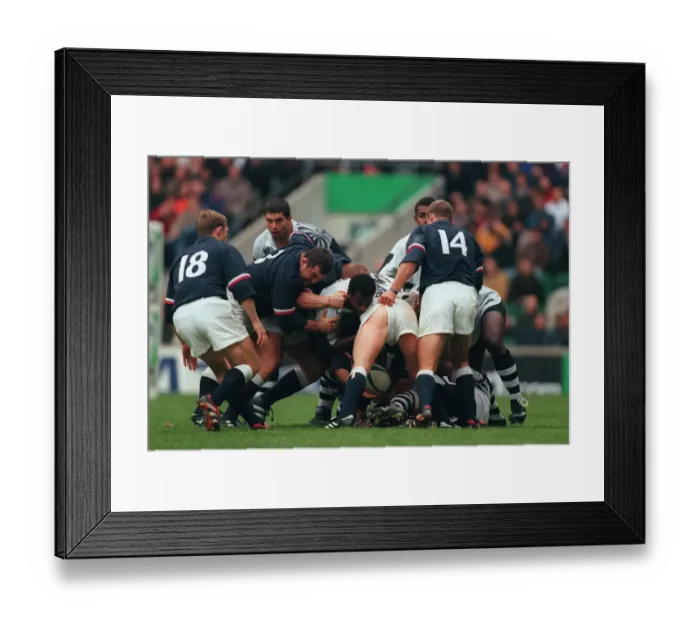 Framed Print : Darren Garforth, Viliame Satala Framed Print : Darren Garforth, Viliame Satala