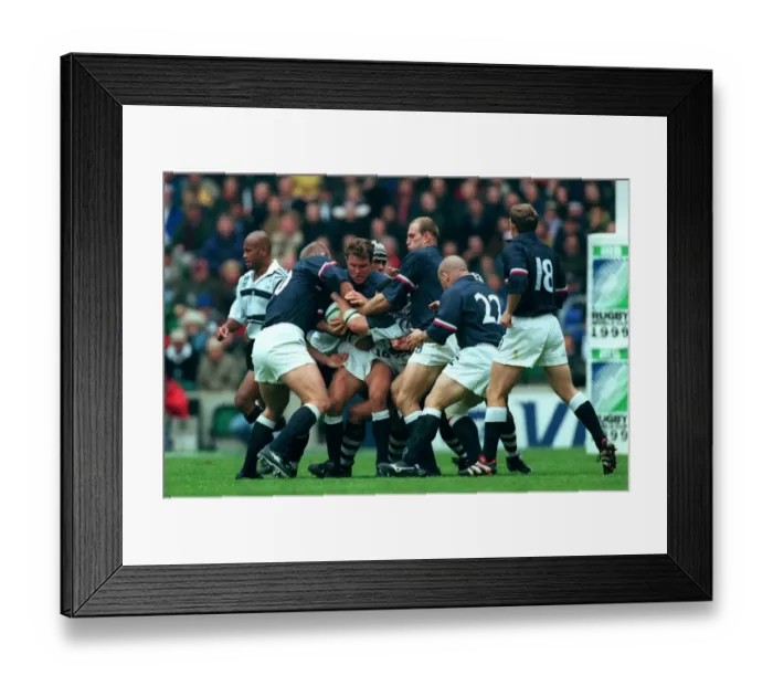 Framed Print : De Glanville, Rodber, Dallaglio Framed Print : De Glanville, Rodber, Dallaglio