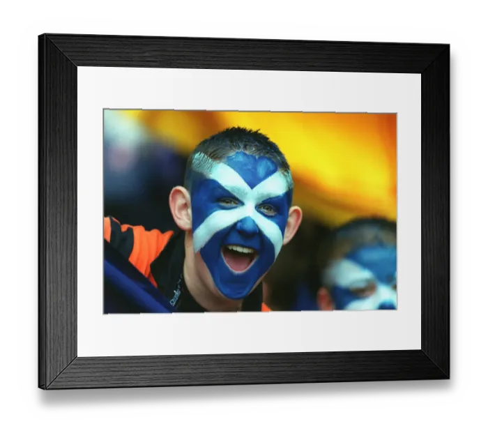 Framed Print : Young Scotland Ru Fan Framed Print : Young Scotland Ru Fan