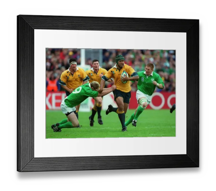 Framed Print : Toutai Kefu & Eric Miller Framed Print : Toutai Kefu & Eric Miller