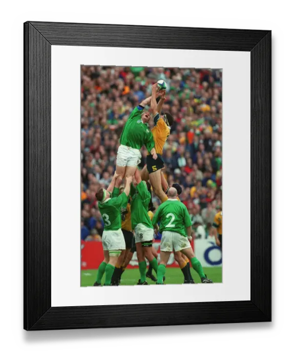 Framed Print : Malcolm O Kelly & John Eales Framed Print : Malcolm O Kelly & John Eales