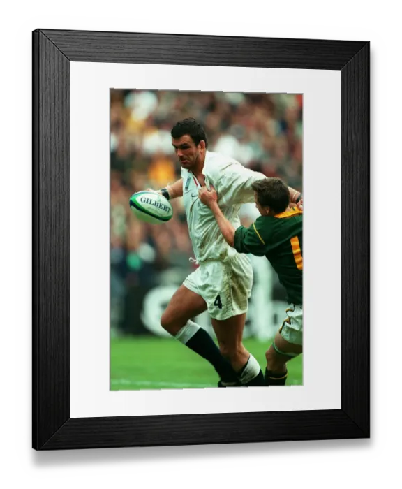 Framed Print : Martin Johnson & Robbie Fleck Framed Print : Martin Johnson & Robbie Fleck