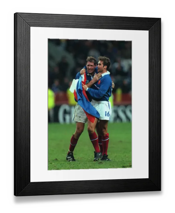 Framed Print : Ugo Mola & Marc Lievremont Framed Print : Ugo Mola & Marc Lievremont