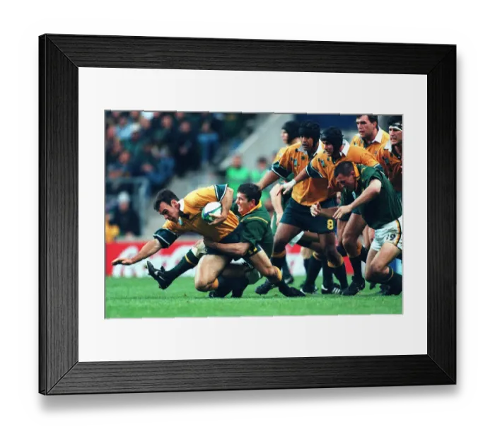 Framed Print : Joe Roff & Joost Vd Westhuizen Framed Print : Joe Roff & Joost Vd Westhuizen