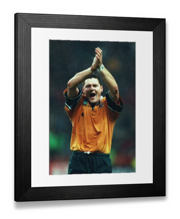 Framed Print : Matthew Burke Celebrates Framed Print : Matthew Burke Celebrates