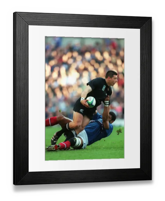 Framed Print : Byron Kelleher & Ntamack