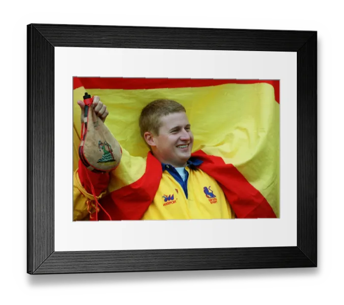 Framed Print : Spain Ru Fans Framed Print : Spain Ru Fans