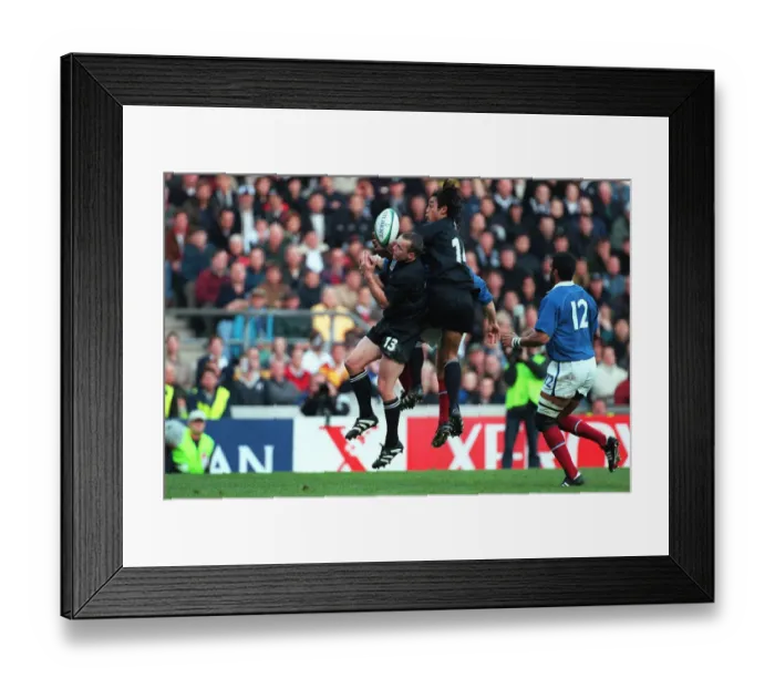 Framed Print : Christian Cullen & Tana Umaga Framed Print : Christian Cullen & Tana Umaga