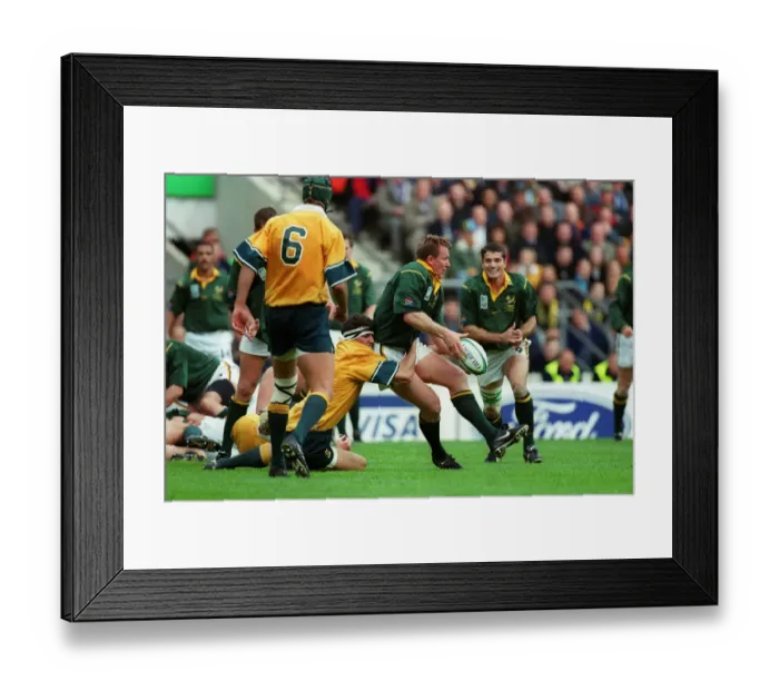 Framed Print : Andre Venter & John Eales