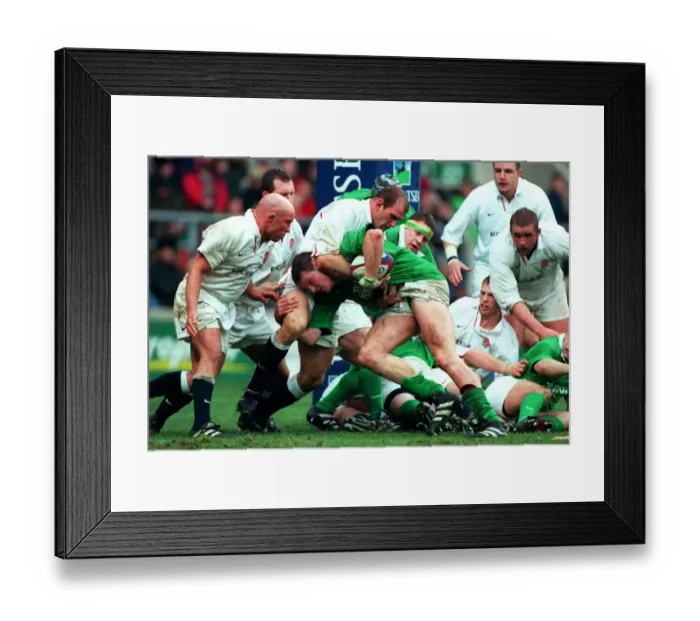 Framed Print : Malcolm Kelly Gets Held Up Framed Print : Malcolm Kelly Gets Held Up