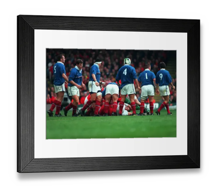 Framed Print : France Ru Players Framed Print : France Ru Players