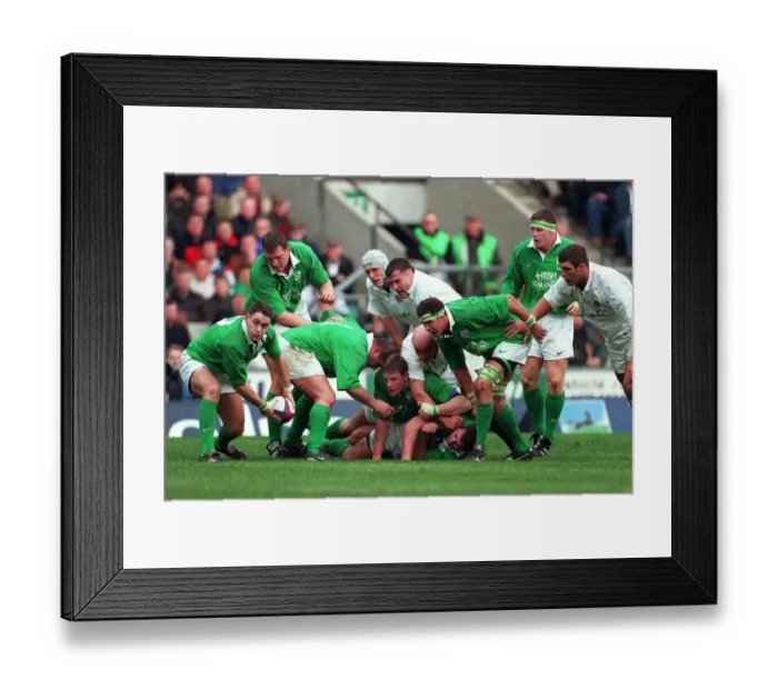 Framed Print : Tom Tierney Gets Ball Out Framed Print : Tom Tierney Gets Ball Out