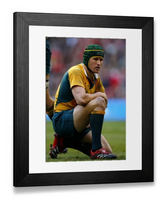 Framed Print : Matt Giteau Framed Print : Matt Giteau