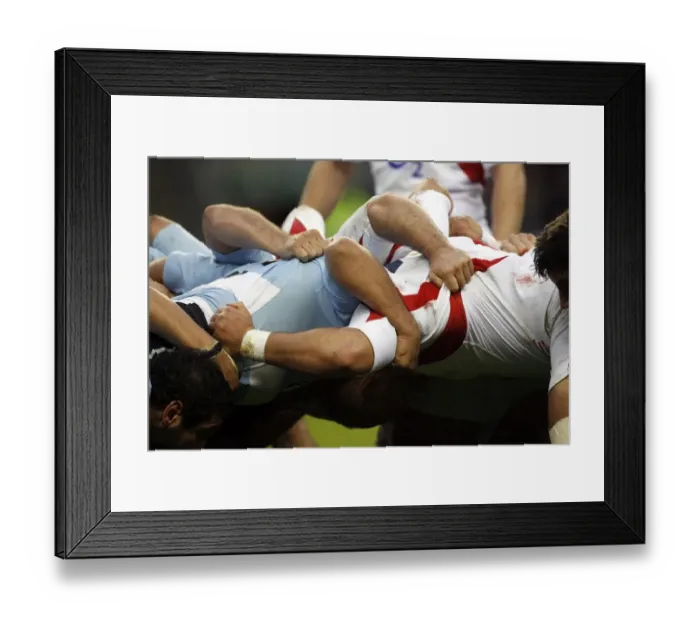 Framed Print : Scrum England V Argentina England V Argentina Twickenham Framed Print : Scrum England V Argentina England V Argentina Twickenham